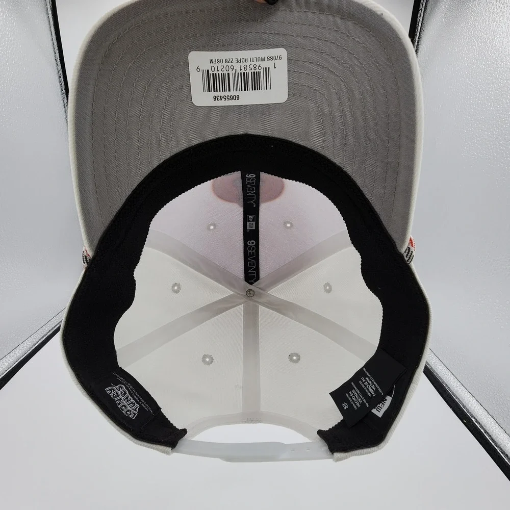 Bugs Bunny Looney‎ Tunes Hat New Era 9Seventy Stretch Snap Back Cap White NEW